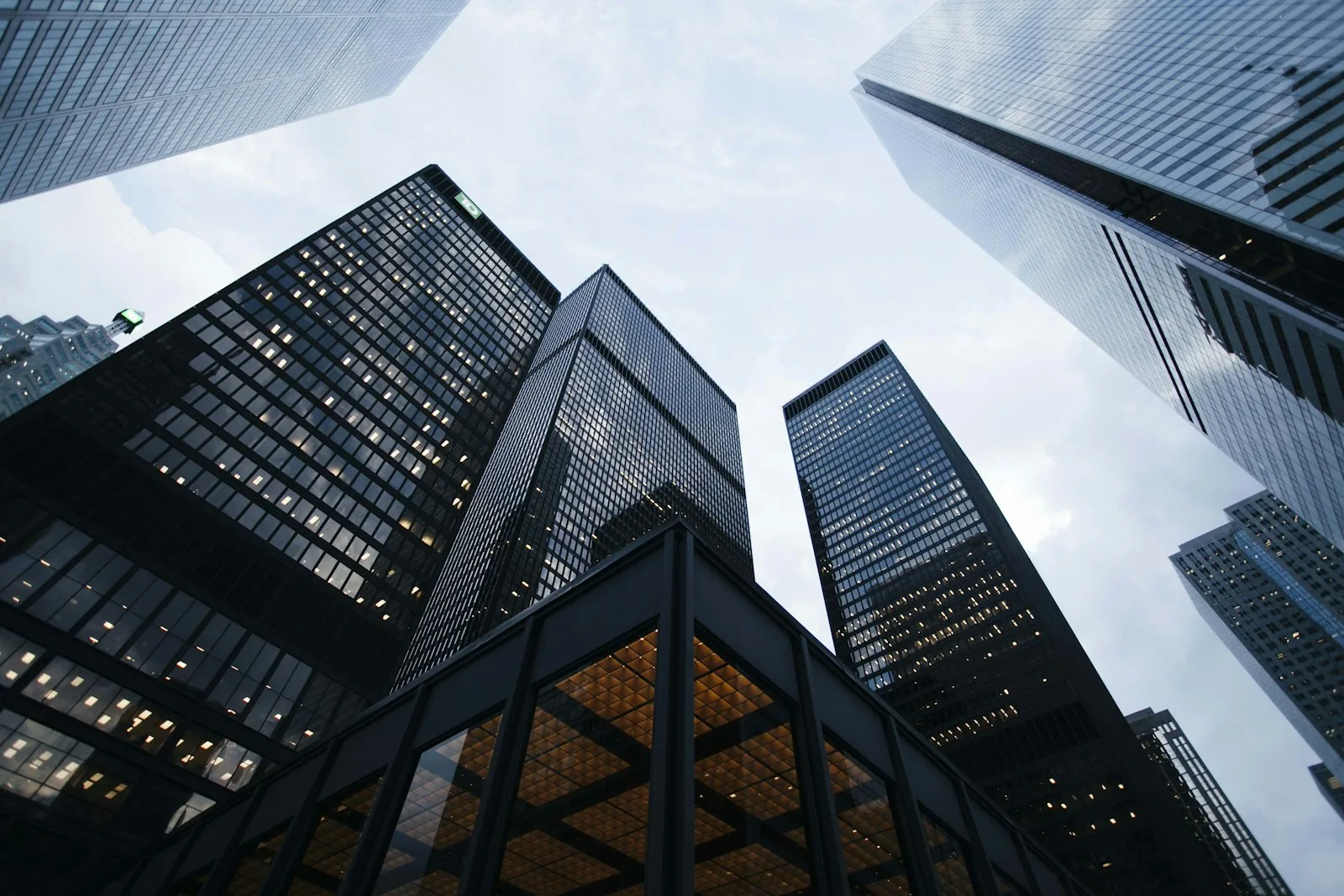 Modern corporate headquarters architecture representing corporate asset management and small business deduction limits