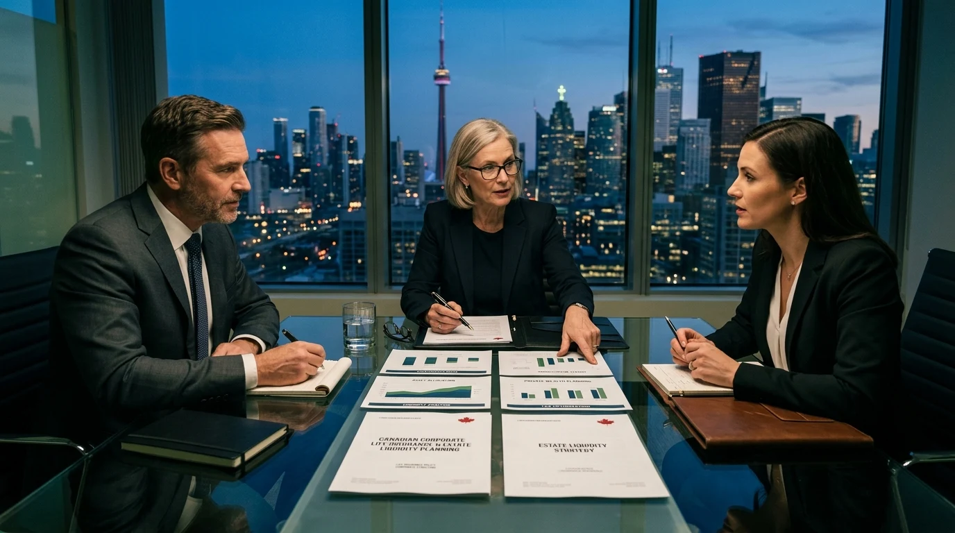 corporate life insurance canada tax