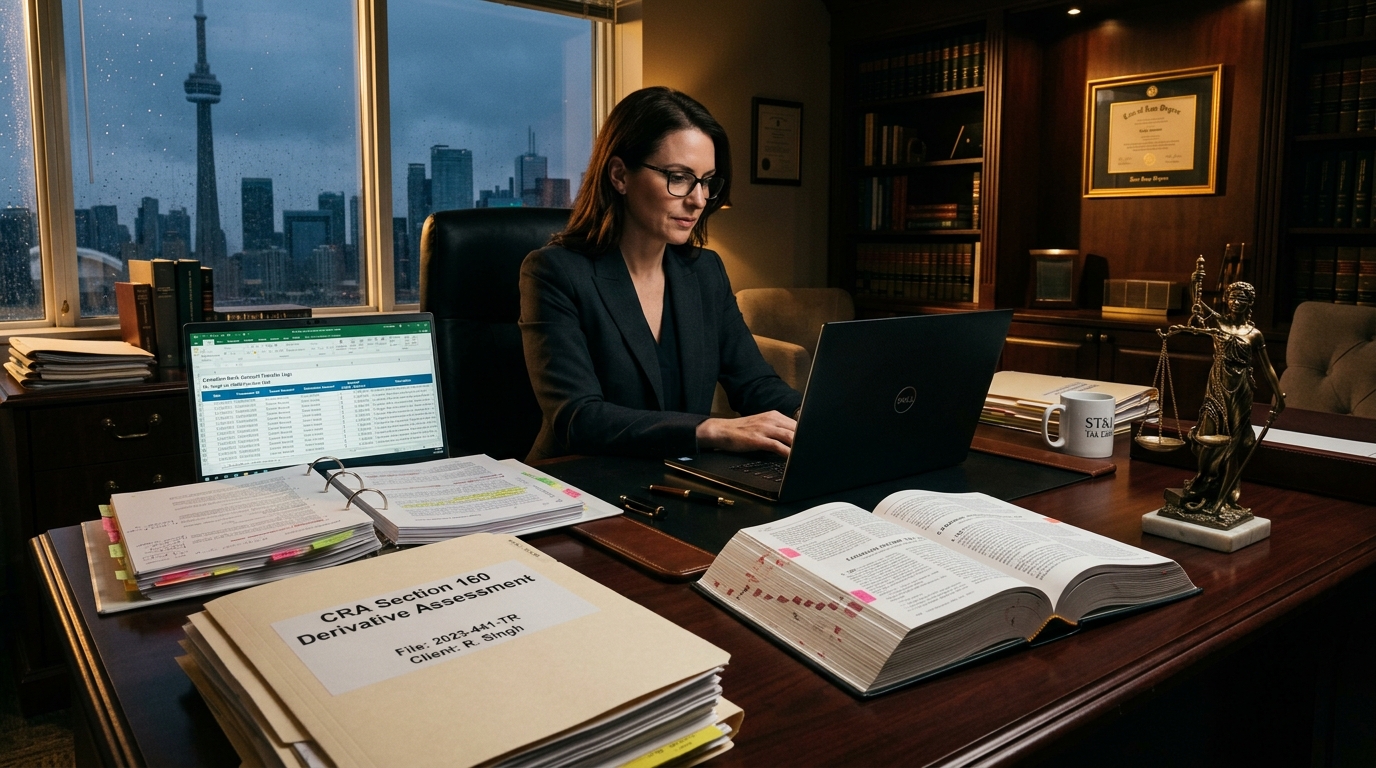 cra section 160 derivative assessment