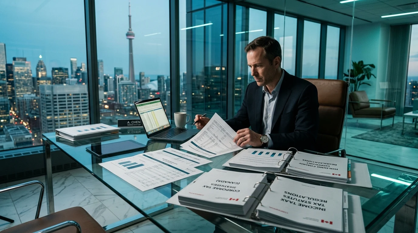 passive income limit holding company canada