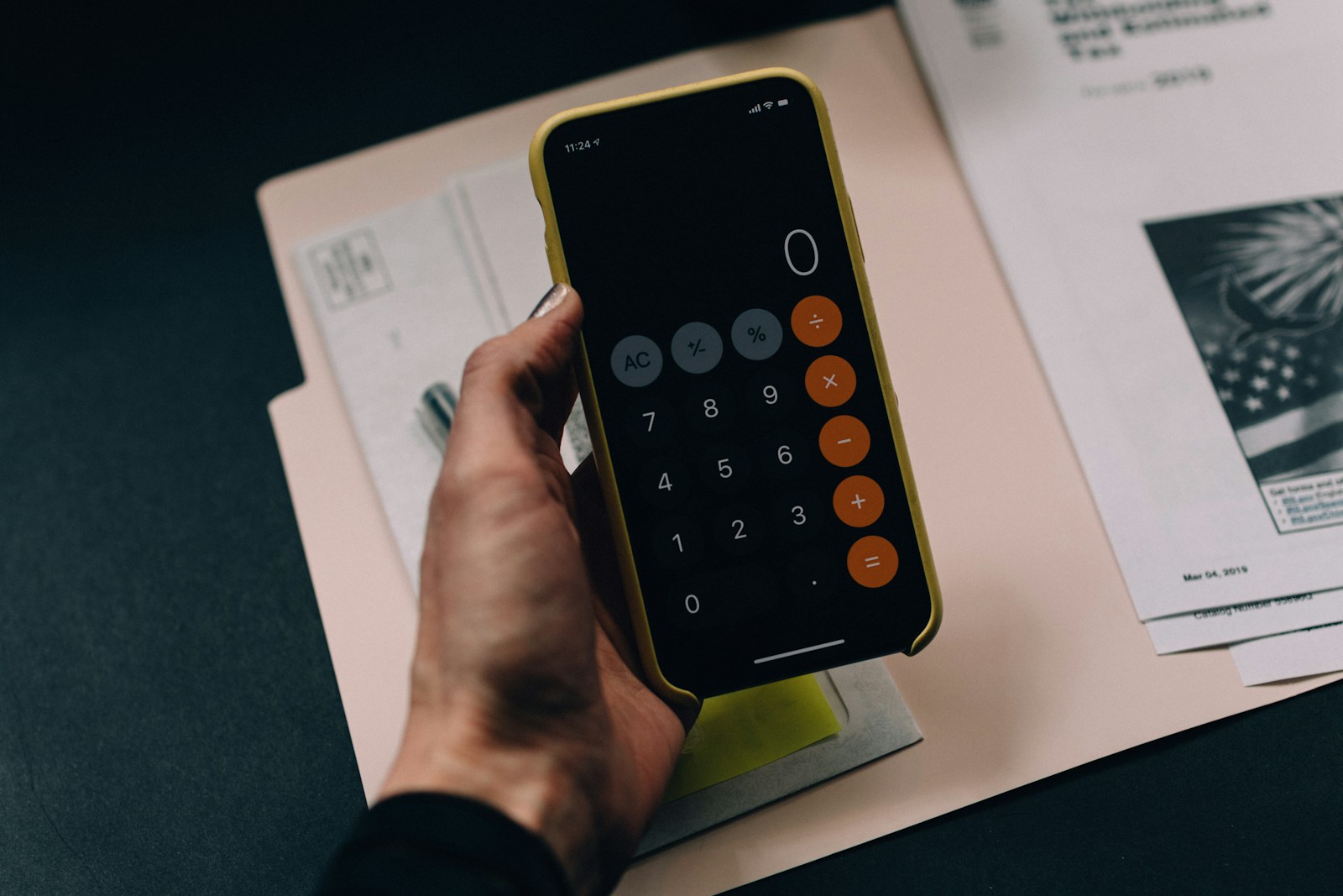 Financial tax paperwork and calculator illustrating CRA TFSA overcontribution penalties